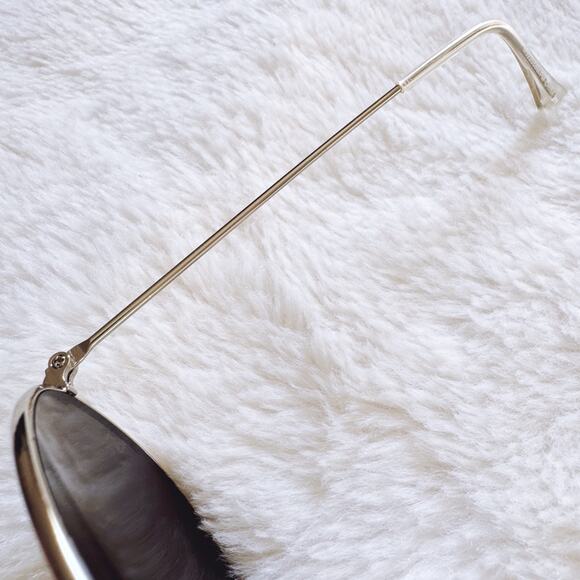 Flynn Silver W/ Mirrored Lenses Aviator Sunglasses - Picture 5 of 12